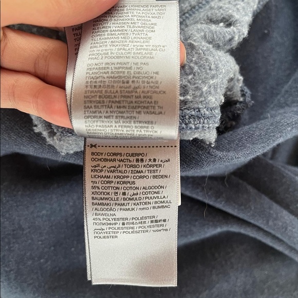 Puffer Writing Hoodie, Super Dry Sport Blue Medium (60%+ OFF) - Picture 7 of 7